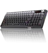 DRAOZA Kutethy Wireless Mechanical Keyboard,Pre-lubed Switches,Gasket Structure,Tri-Mode BT/2.4GH...