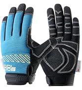 COOLJOB Winter Work Gloves for Men, 3M Thinsulate Thermal Gloves reinforced with PVC anti-slip pads