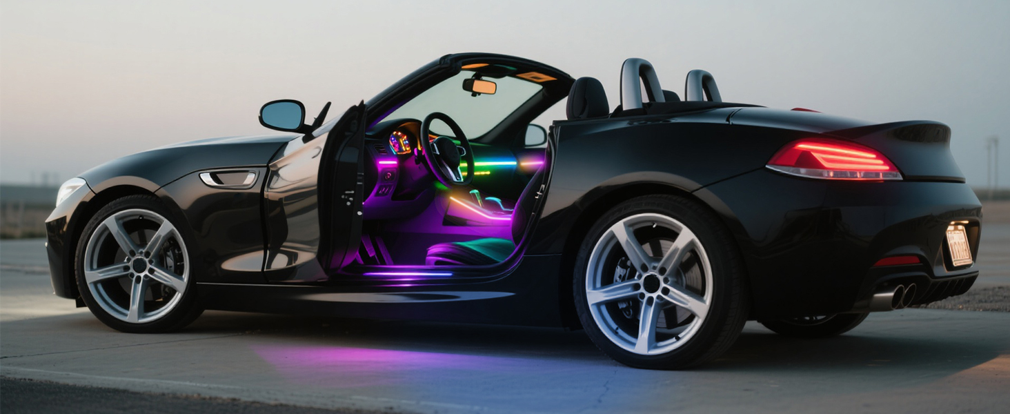 luces interiores para carro