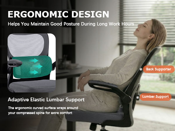 5-mesh desk chair