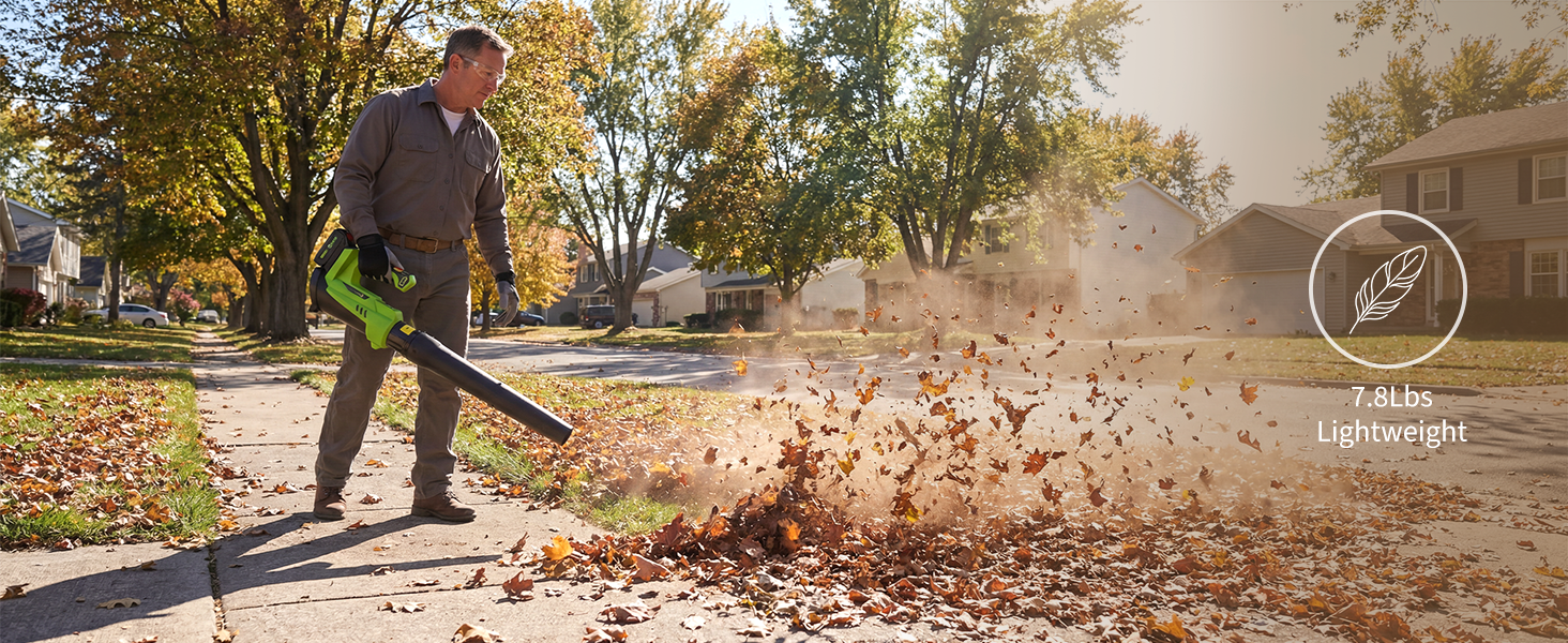 battery powered leaf blower