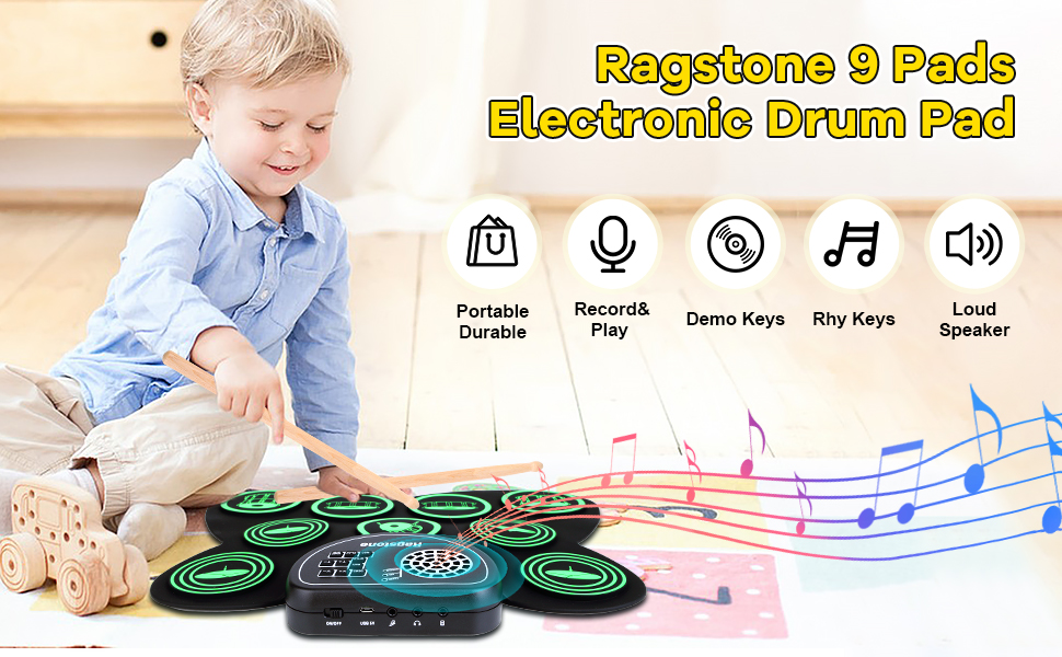 Portable Electronic Drum Pad