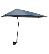 G4Free UPF 50+ Adjustable Beach Umbrella XL with Universal Clamp for Chair Stroller Wheelchair Go...