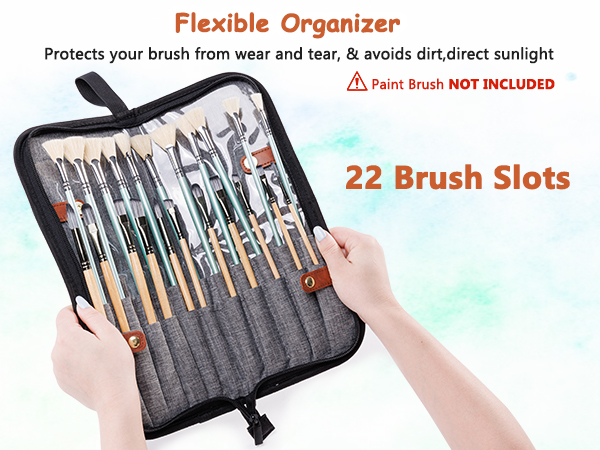 Paint Brush Holder &amp; Organizer