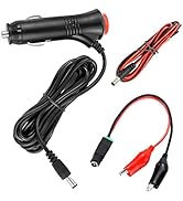 GreenYi 12V Car Cig. Lighter Charger Cord with Test Cable, DC Plug Adapter and Power Extension Ca...