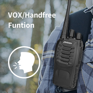 pxton walkie VOX function