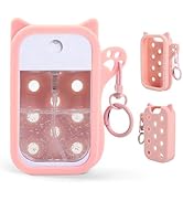 COMFYTOUCH Silicone Case for Touchland Hand Sanitizer Bottles (1 FL OZ/30mL) - Cat Design Protect...