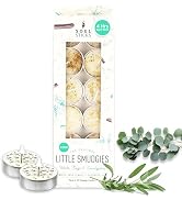 SOUL STICKS 12 Pack Little Smudgies Tealight Candles Smudge Candle for Cleansing House, Meditatio...