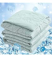 CHOSHOME Cooling Comforter King Size, Cooling Blanket with Q-Max 0.45 Arc-Chill Cooling Fiber for...