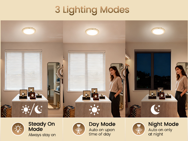 wireless ceiling light with remote