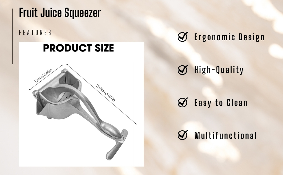 Bar Juicer, Fruit Juice Handheld Press Squeezer