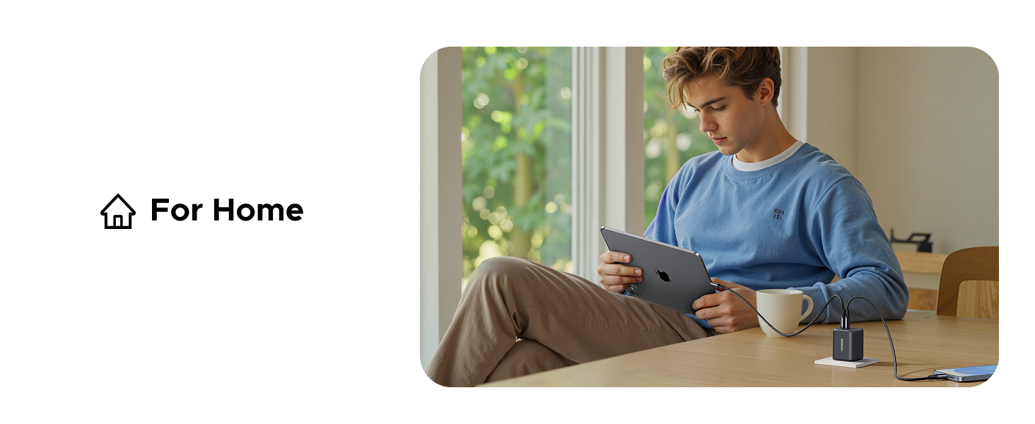 ugreen 45w usb c fast wall charger gan charger 3 in 1