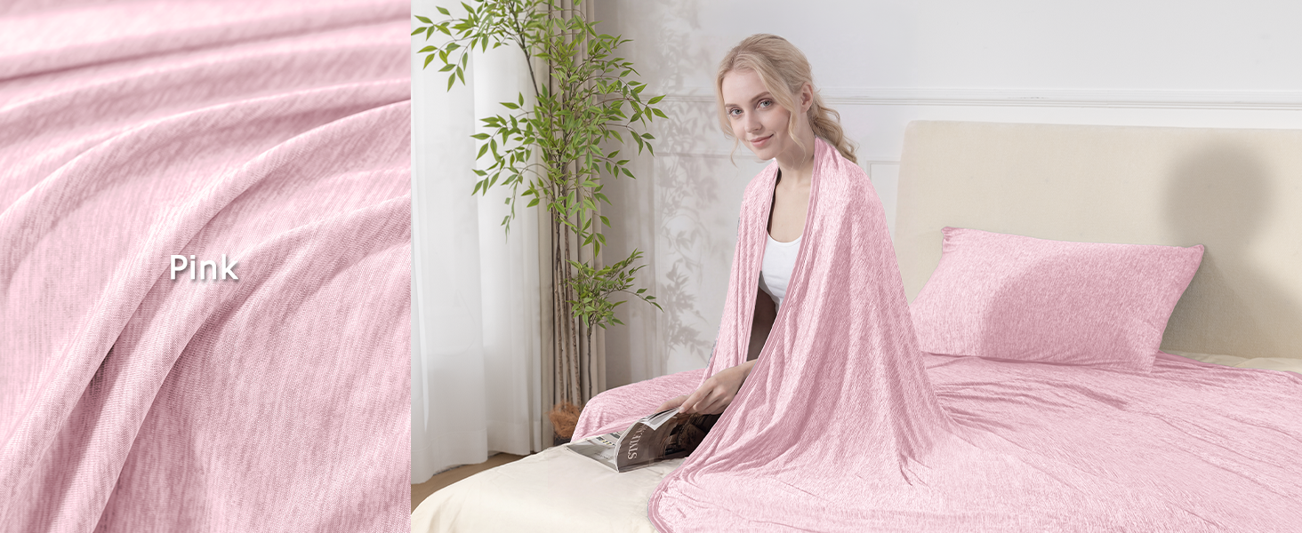 PINK COOLING BLANKET
