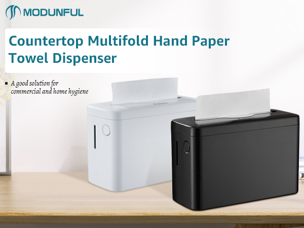 modunful countertop paper towel holder dispenser commercial bathroom