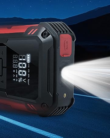 4000A Jump Starter with Air Compressor
