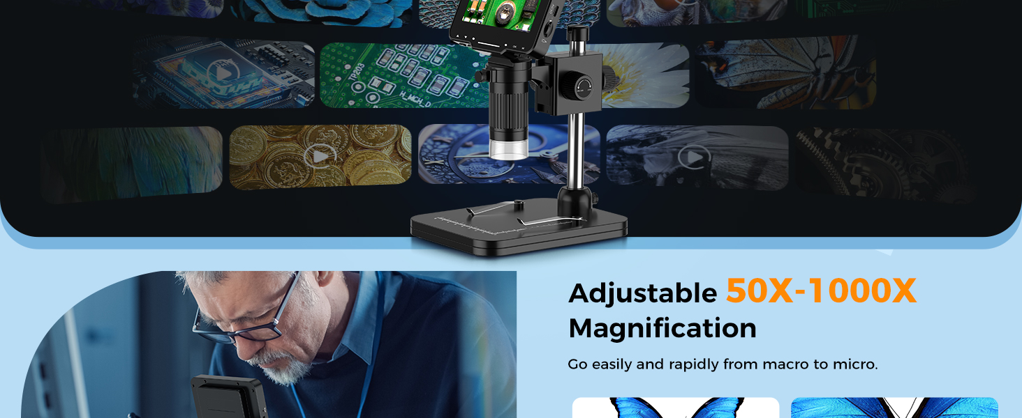 Electronics microscope