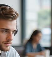 Wireless Bluetooth Over Ear Headphones with Active Noise Canceling