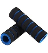 Foam Handlebar Grips, Bicycle and Motorcycle Comfort Covers for Cycling, Road Racing, Brake Lever...