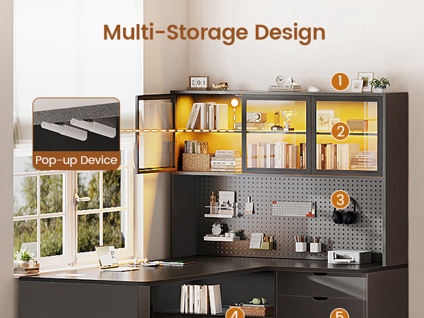 l shaped desk with storage