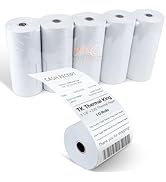 TK Thermal King, (10 Rolls) 3 1/8" 230' feet White Thermal Paper Cash Register POS Receipt, Fits ...
