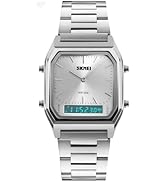 Gosasa Unisex Wrist Watch, Waterproof Military Analog Digital Watches with LED Multi Time Chronog...