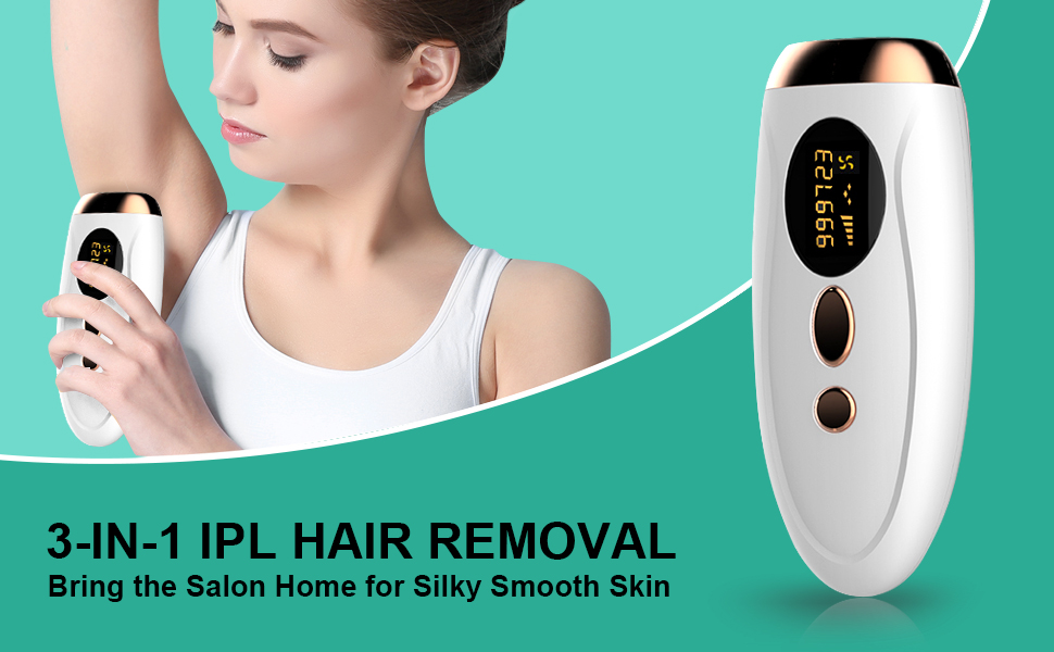 IPL laser hair removal