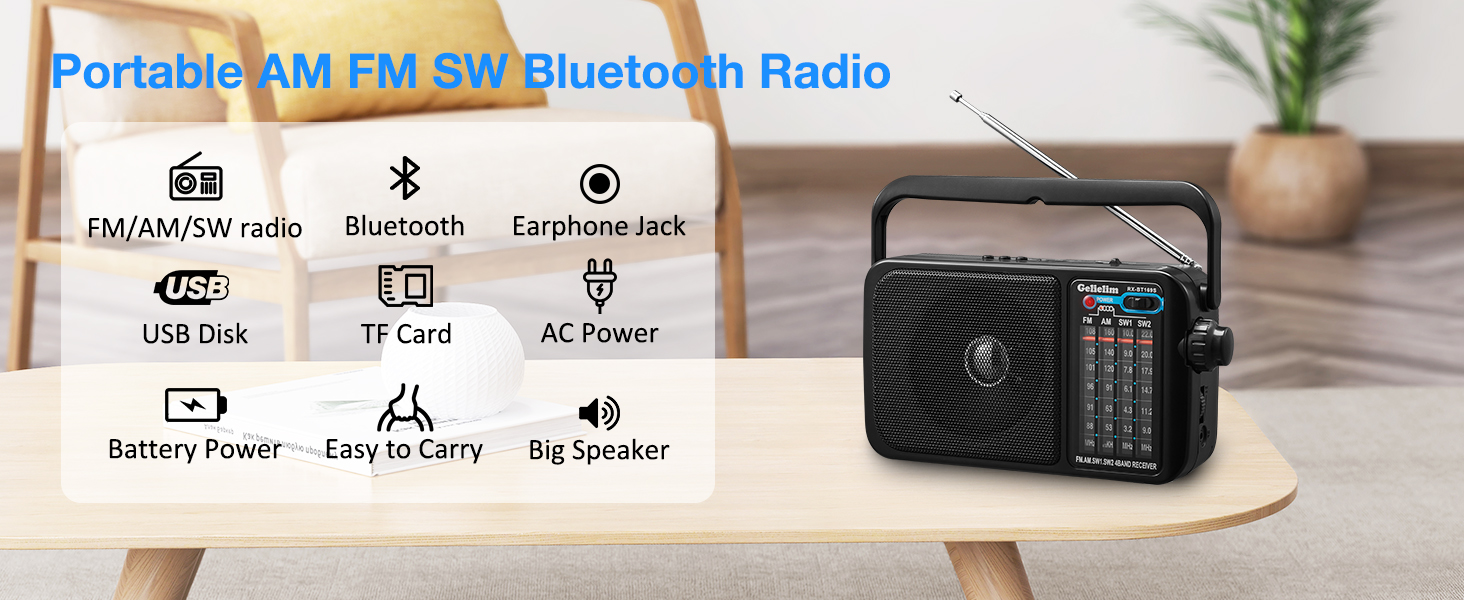 radios portable am fm