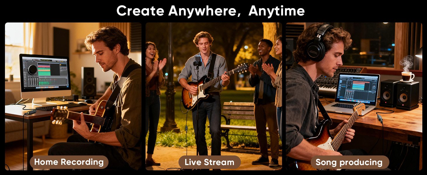 Portable audio interface