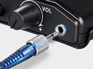 Wireless Microphone Set with Headset and Lavalier Lapel Mics