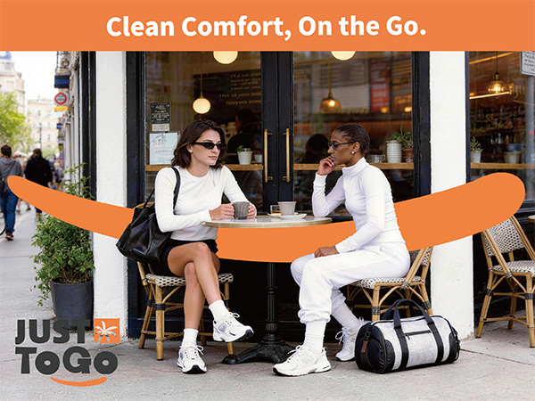 clean comfort,on the go