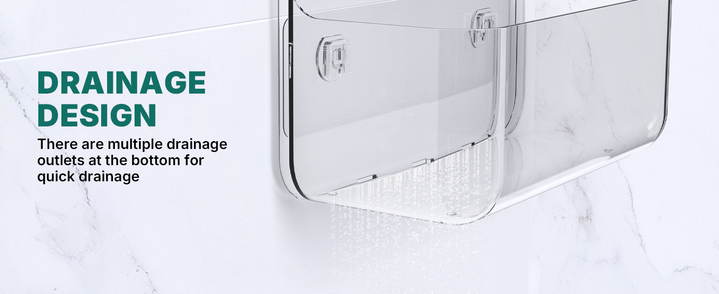 shower shelf for inside shower