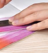 WORKPRO Folding Utility Knife, Quick Change Box Cutter, Pink Razor Knife for Cartons, Cardboard, ...