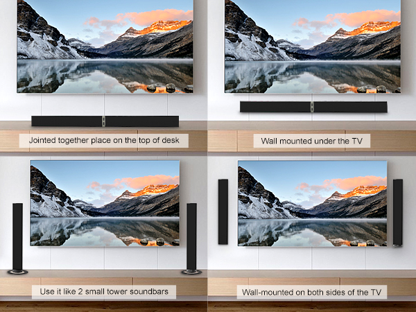 sound bar for tv sound bars soundbar barra de sonido tv speakers bluetooth home audio sound bars