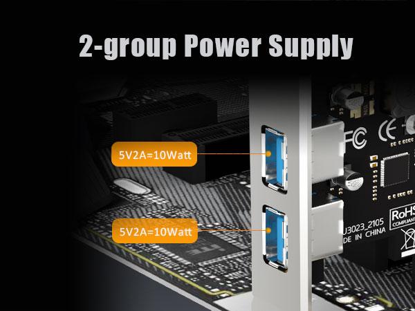 PCIe USB Expansion Card