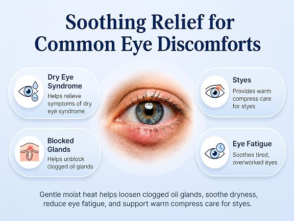 warm eye compress