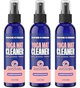 Vapor Fresh Yoga Mat Cleaner Spray, 6oz (Eucalyptus Lavender) - For Yoga Blocks, Mats, Straps and...