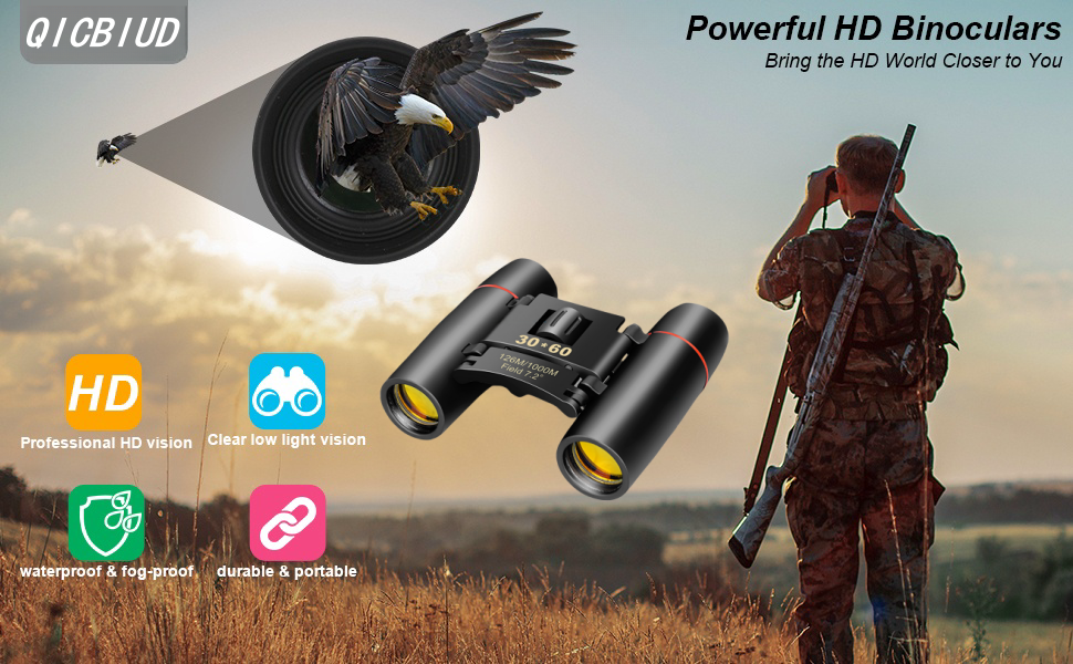 Portable Compact Binoculars