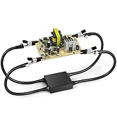 Helping Hands Soldering Third Hand Tool with Aluminium Base, 4 Flexible Metal Arms and Alligator ...