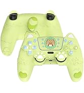 PlayVital for PS5 Controller Skin Cover - Cute Spring Lesser Panda Silicone Case for PS5 Controll...