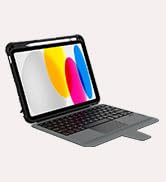 Nillkin iPad A16 (11th Gen) / 10th Gen Case with Detachable Keyboard, Magic Trackpad, 7-Color Bac...