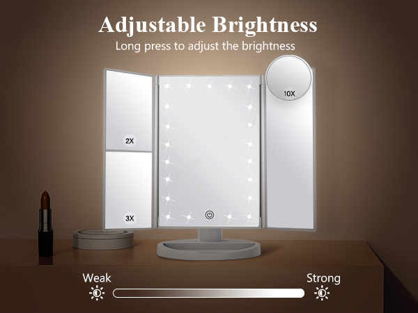 Makeup Mirror Vanity with Lights