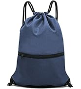 HOLYLUCK Drawstring Backpack Bag Sport Gym Sackpack