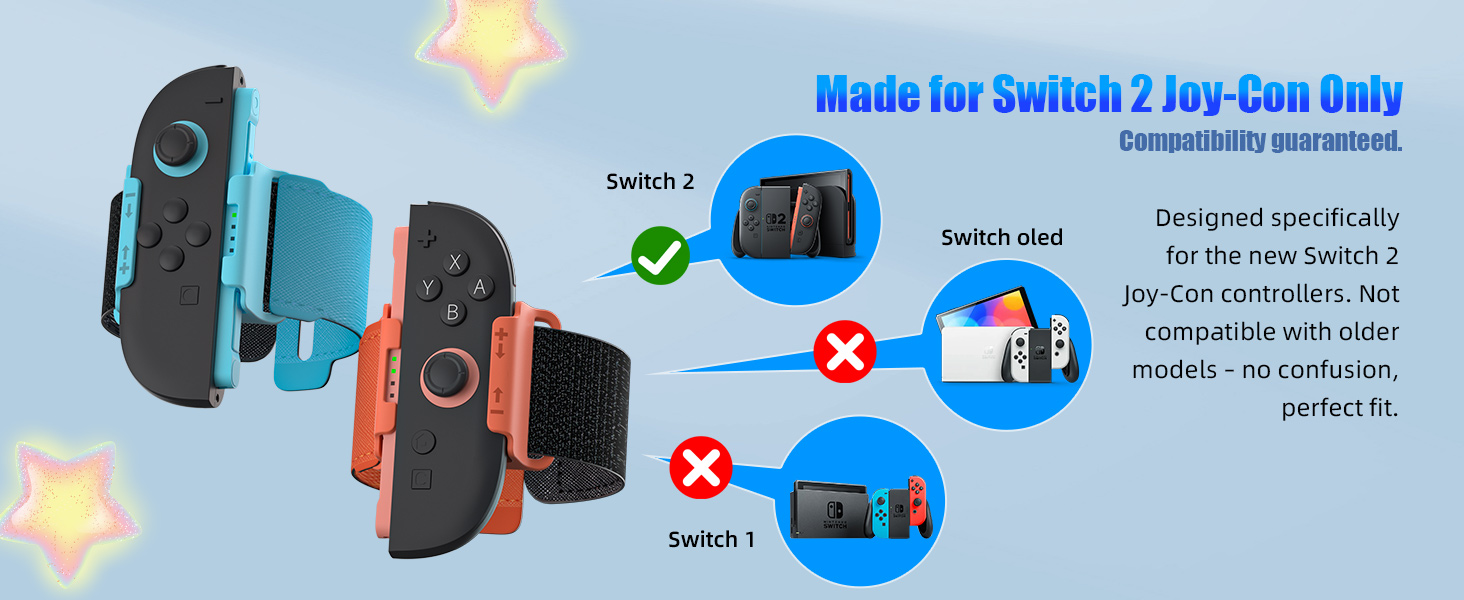 Nintendo Switch 2 Wrist Strap and Leg Strap