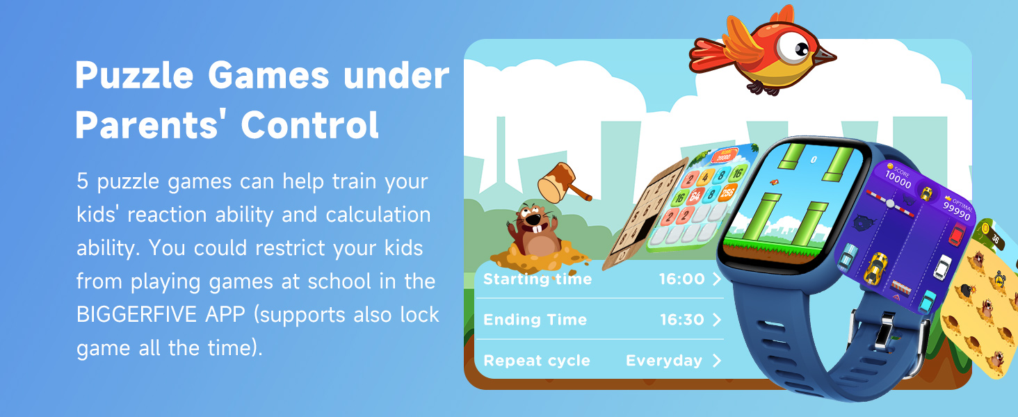 puzzle games parent control