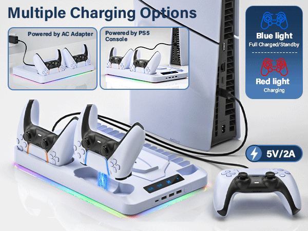 ps5 slim cooling station