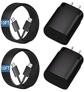 Super Fast Charger Type C, 25W USB C Fast Charger Block and 10FT Android Phone Charging Cable for...
