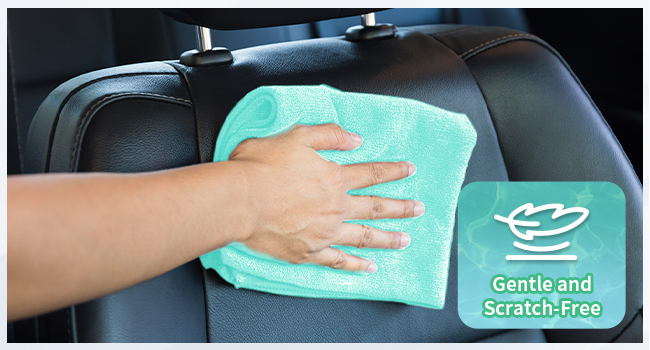blue towels