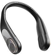 SWEETFULL Portable Neck Fan 360° Cooling Bladeless Personal Fan | No Hair Twisting - 4000mAh USB ...