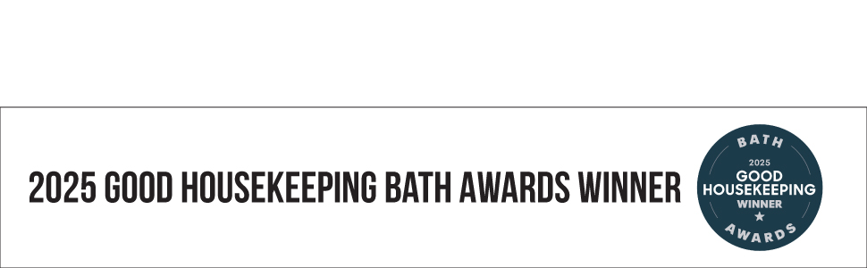 GG Striped Memory Bath Rug 2025 Good Housekeeping Bath Awards Winner