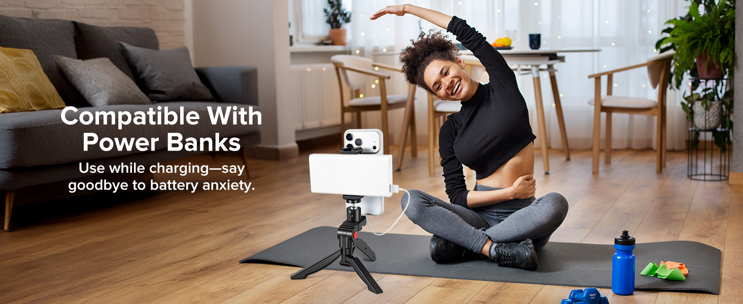 Heliora Teleprompter Kit for iPhone &amp;amp; Android (with Tripod)